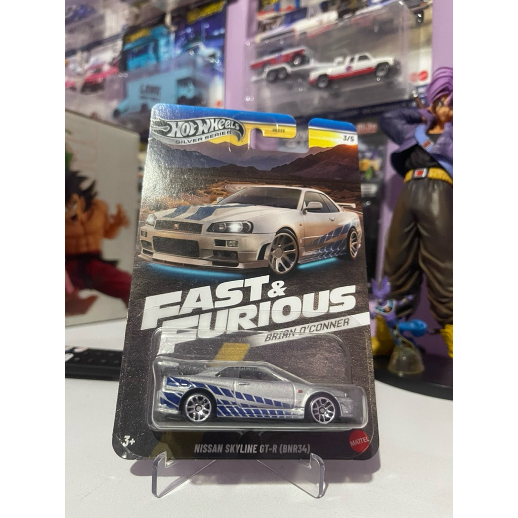 hot wheels nissan skyline gtr r34 brian o conner fast & furious 2025