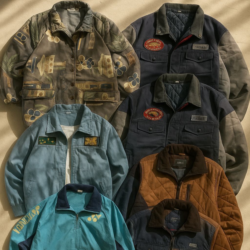 Terbaru Link Co 51 - 100 Jacket Casual Vintage / Harrington / Workjaket / Flanel Kalcer /