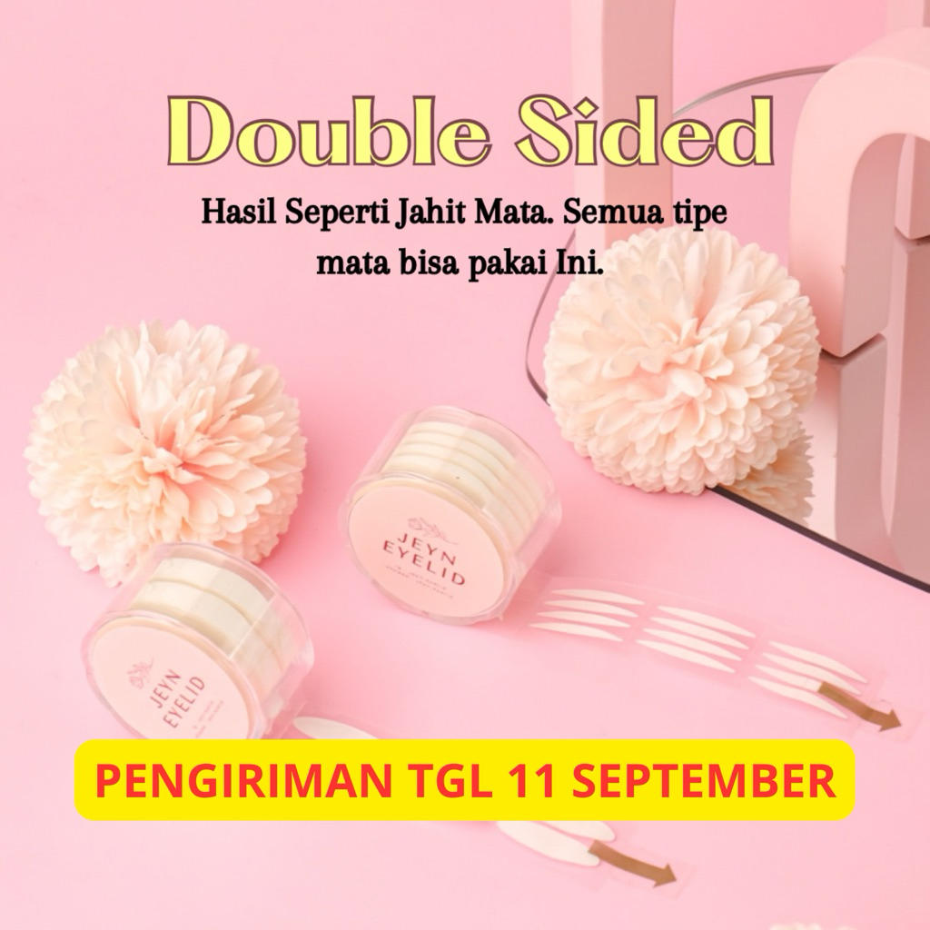 JEYN Eyelid Double Sided Eyelid Tape Skot Mata Dua Sisi Anti Air + SAMPLE + Y FORK
