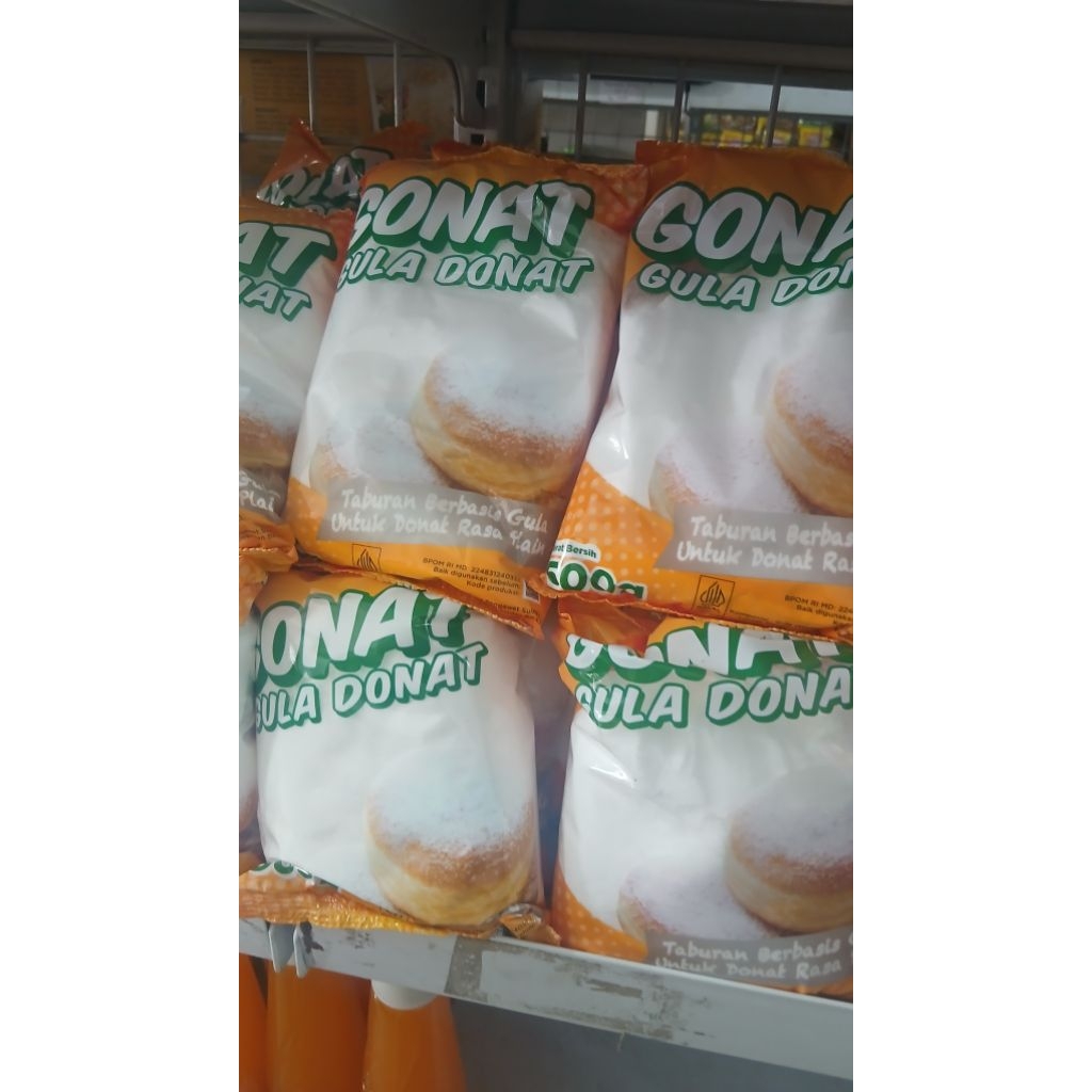 

Gonat 500Gr Gula Halus Topping Donat (500Gr)