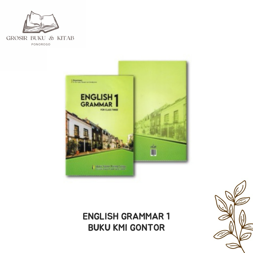 ENGLISH GRAMMAR 1 || BUKU KMI GONTOR || KURIKULUM GONTOR || EDISI TERBARU