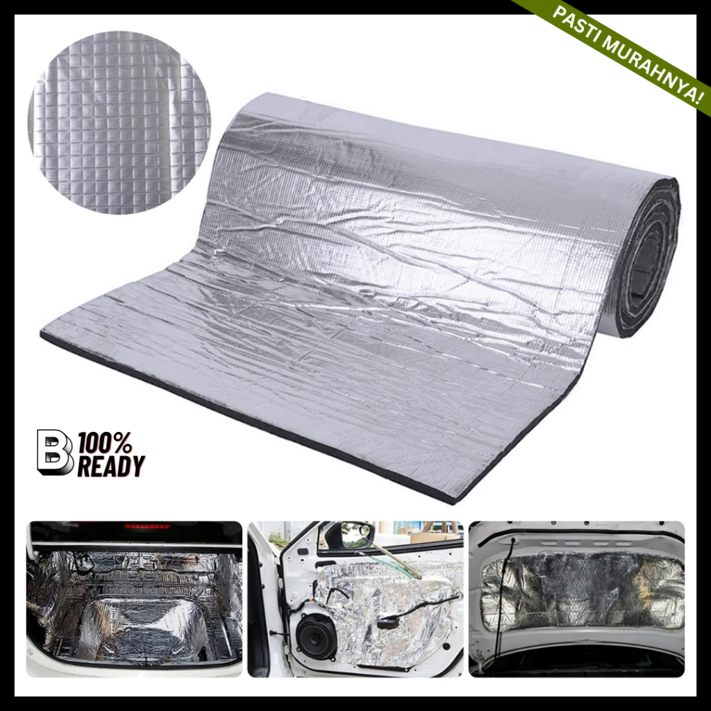 Foam Peredam Suara Mobil 200 x 50 cm 10mm / Busa Peredam Suara Mobil