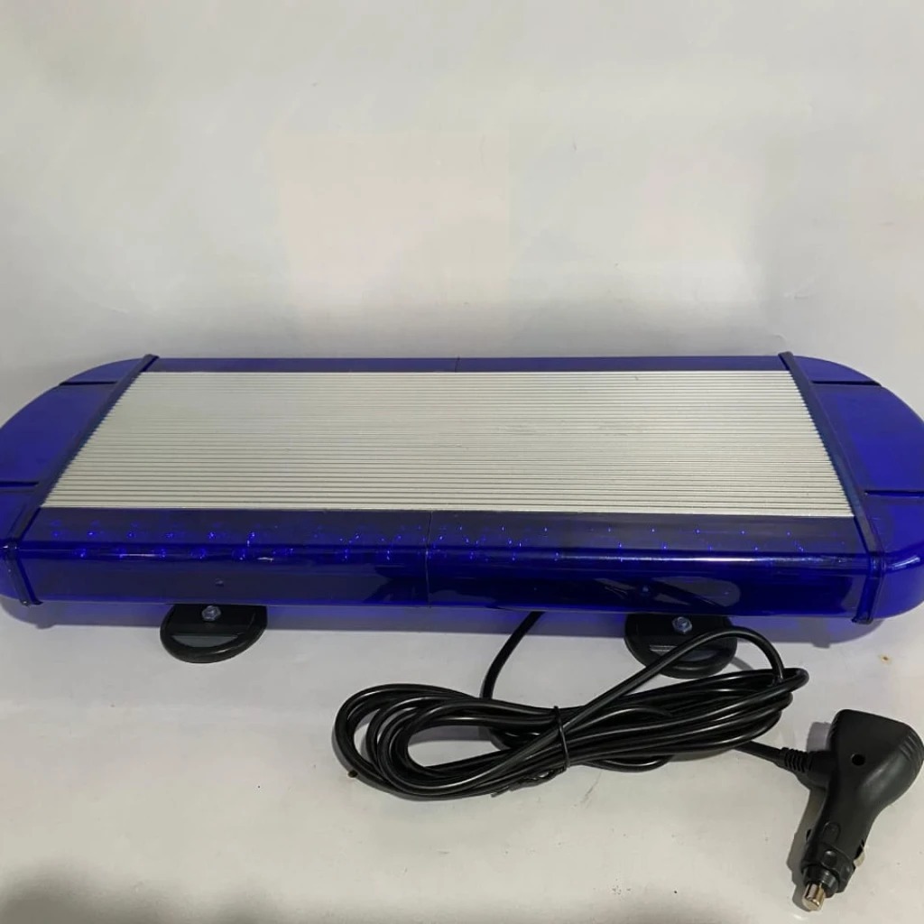 Lampu led rooftop rotary ambulance 550D Biru