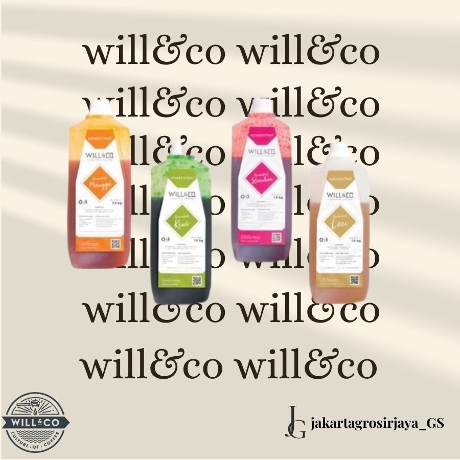 

All Variant Puree Fruit Mix Smooties Will&Co 1,5Kg - Will & Co Puree 1,5 Kg