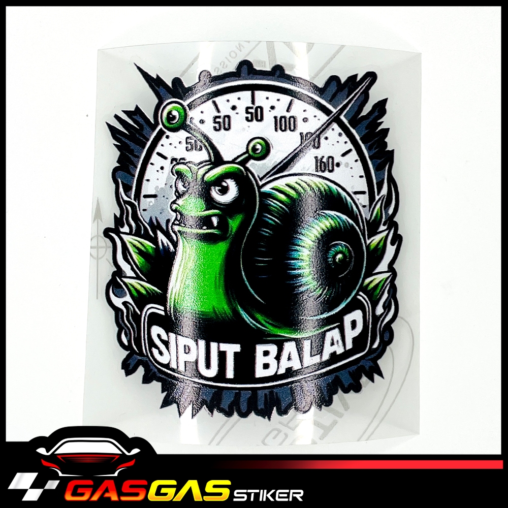 Stiker SIPUT BALAP | Sticker Racing SIPUT BALAP | Stiker Variasi Kualitas Premium