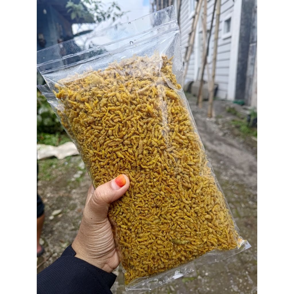 BABYFISH ikan sruwet crispy khas telaga menjer Wonosobo | ikan cethul | nyoho crispy | Teri nasi tel