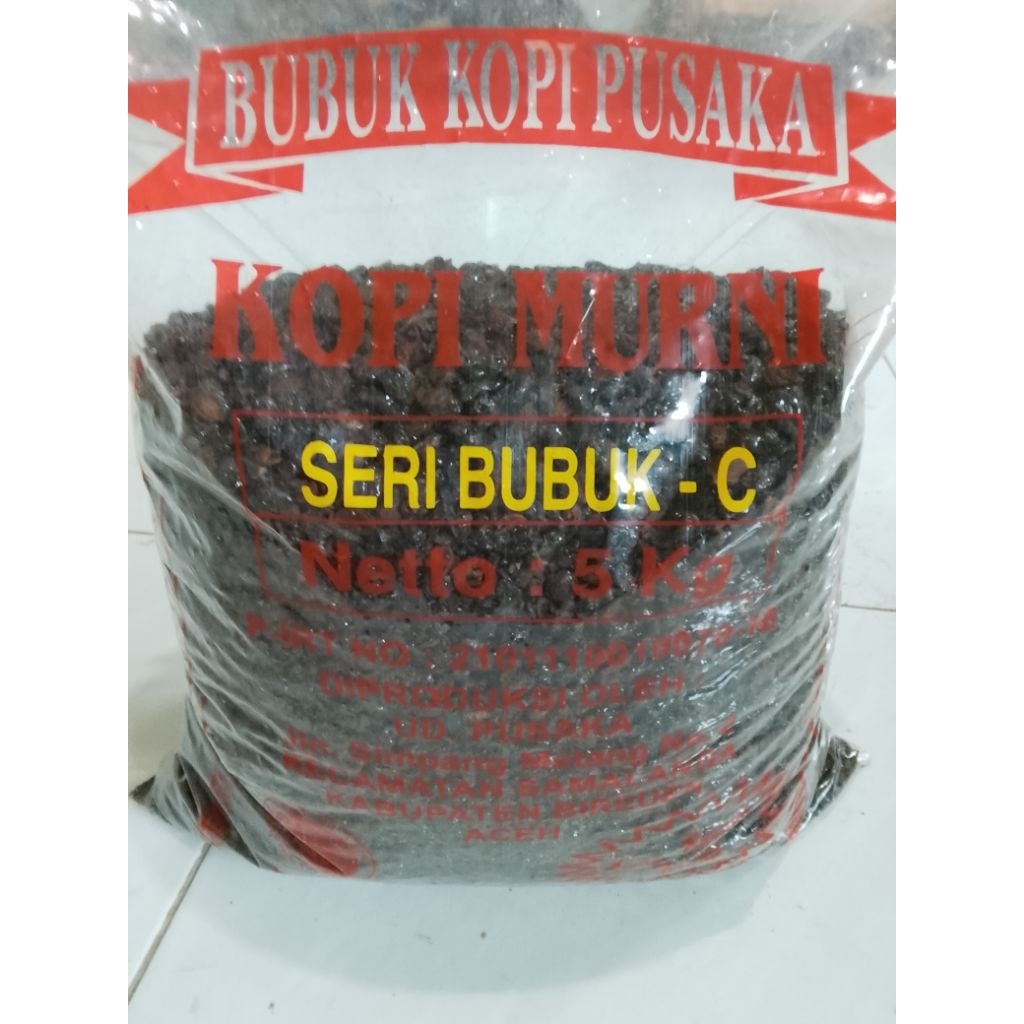 

500Gr Bubuk Kopi Kasar Aceh Pusaka Seri C