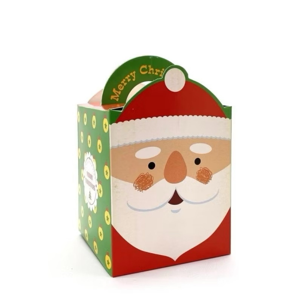 

Scoop Kotak Natal Gift Box Goodie Bag Santa Hijau