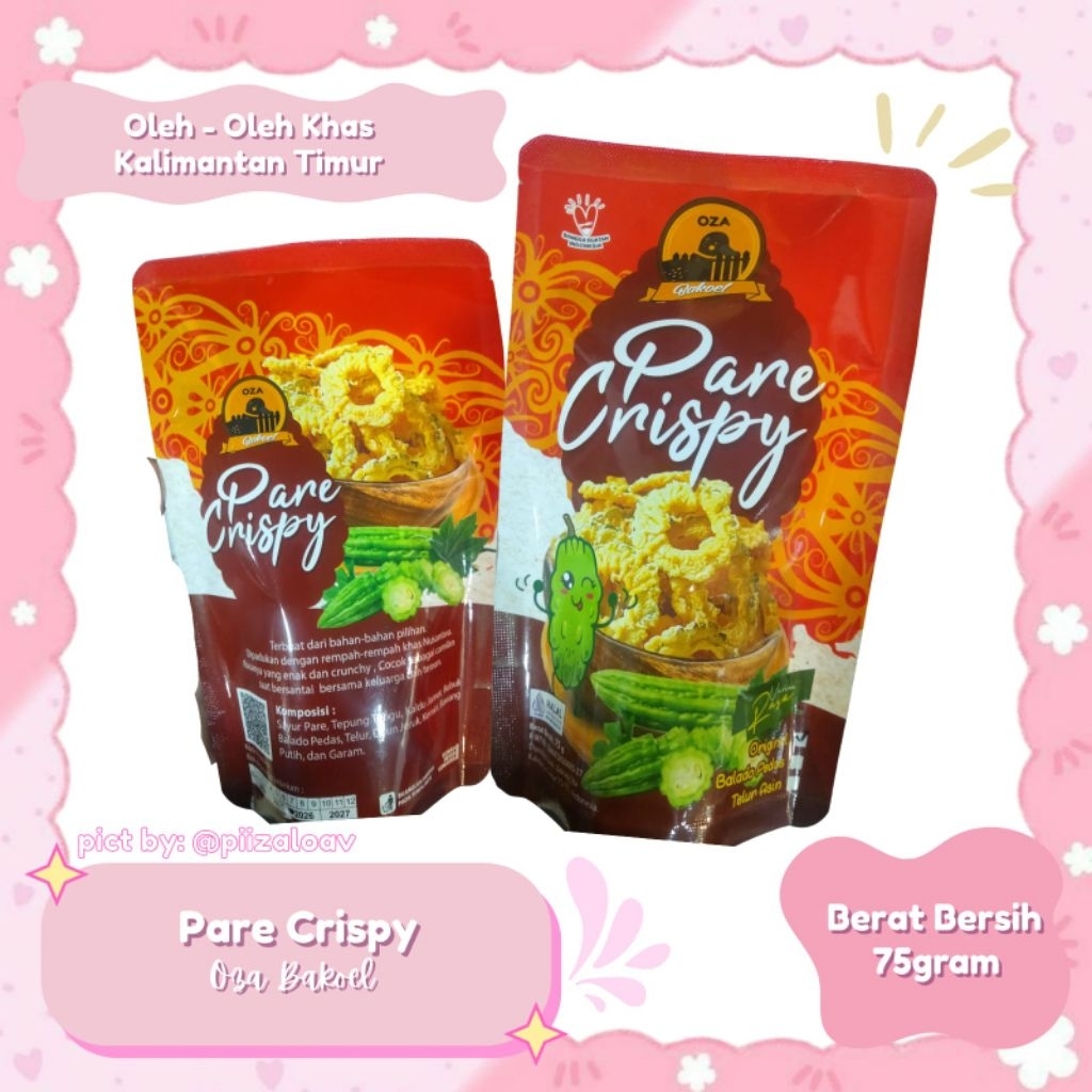 

Pare Crispy Oza Bakul – Camilan Renyah Khas Kalimantan Timur 75gr