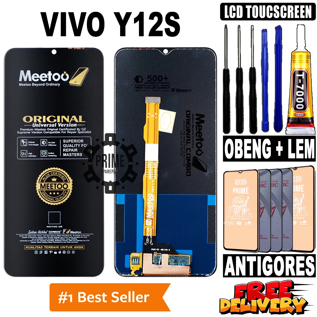 LCD VIVO Y12S ORIGINAL OEM LCD TOUCHSCREEN VIVO Y12S FULLSET