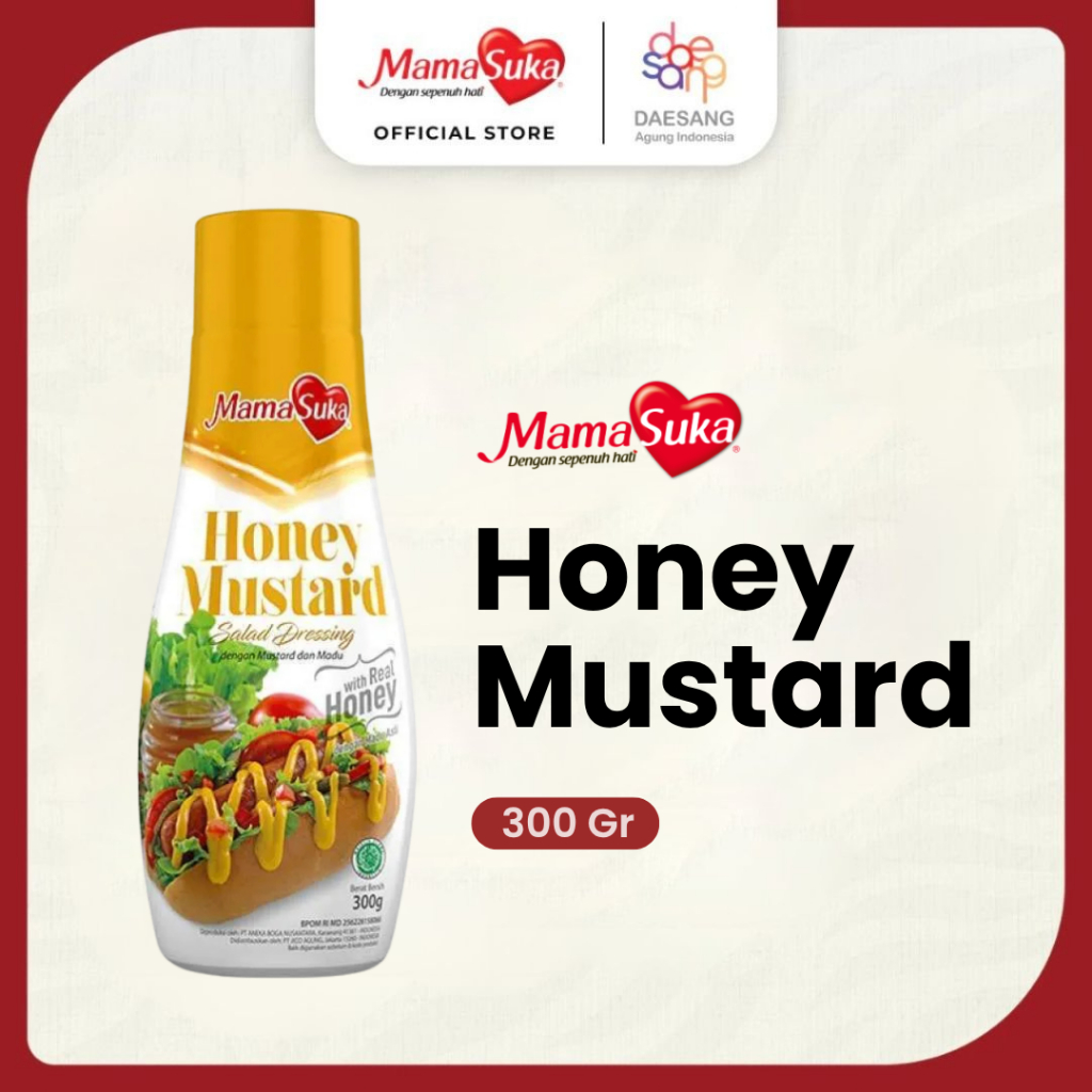 

Honey Mustard 300gr Mamasuka