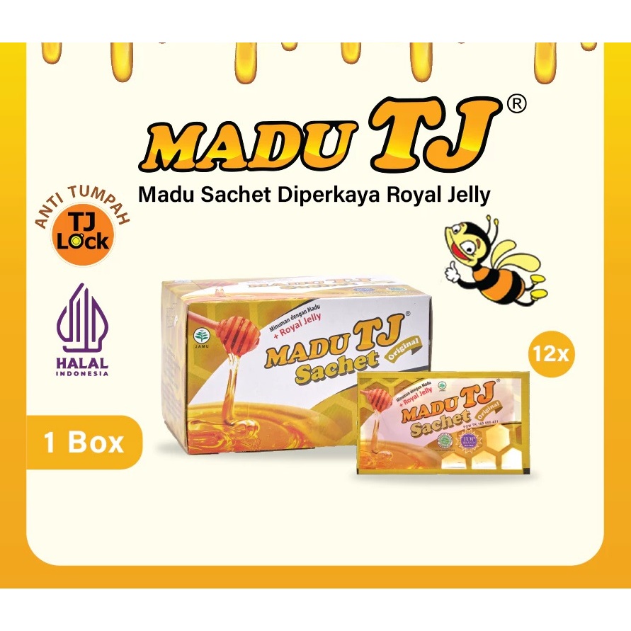 

Madu TJ Original Kemasan Sachet