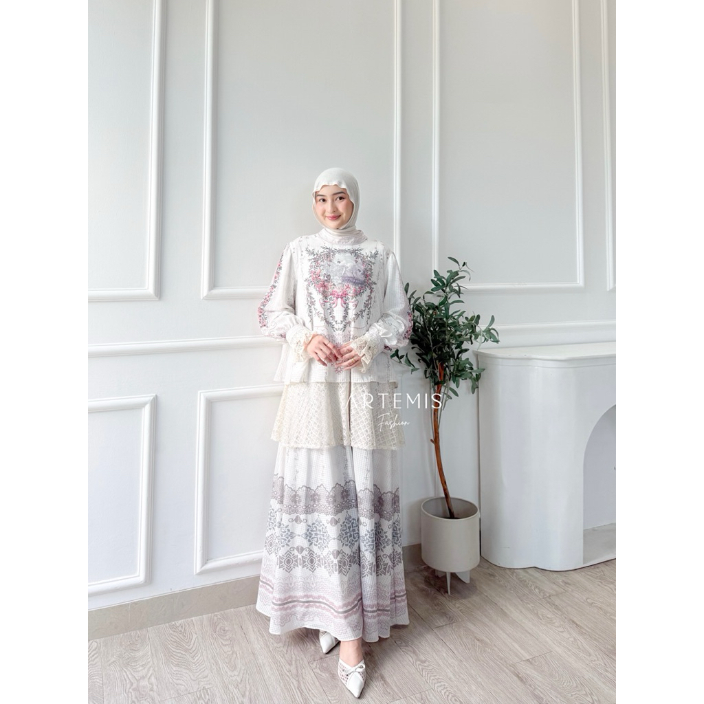 TERBARU ARTEMIS FASHION - VIOLA MAXI DRESS GAMIS WANITA