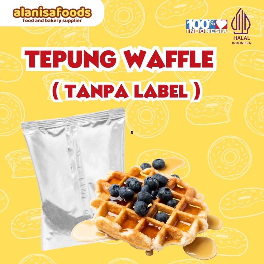 

TEPUNG WAFFLE (TANPA LABEL) SUPER PRAKTIS