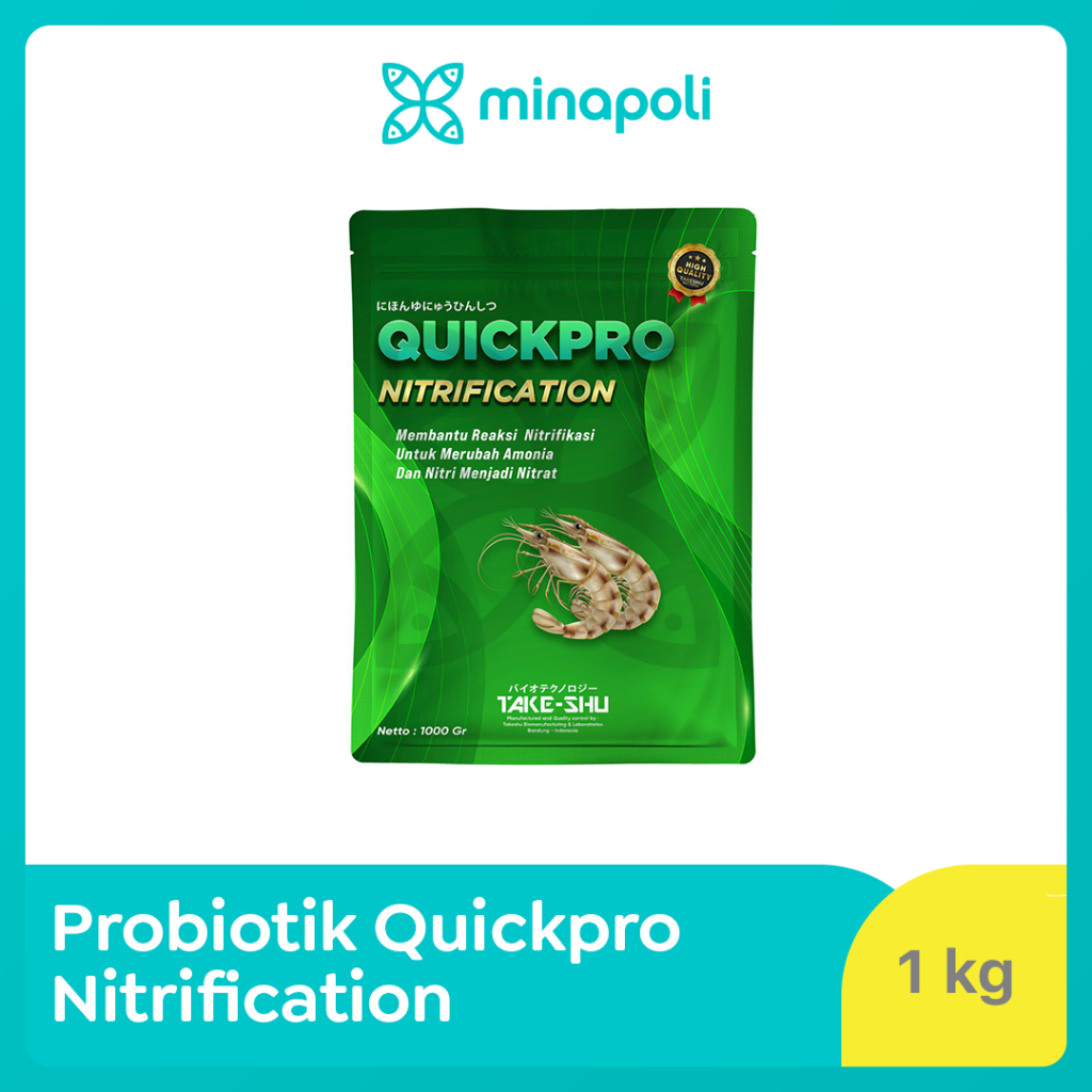 Probiotik Udang dan Ikan Quickpro nitrification kemasan 1 kg