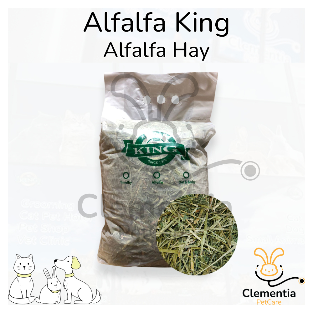 Alfalfa Hay 1 kg Alfalfa King AFK - Makanan Kelinci Rumput Hay Alfalfa 1 kg