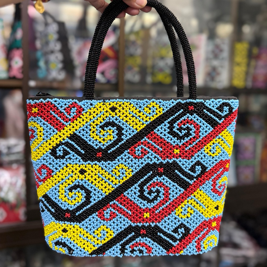 TAS MANIK Motif DAYAK Khas Kalimantan