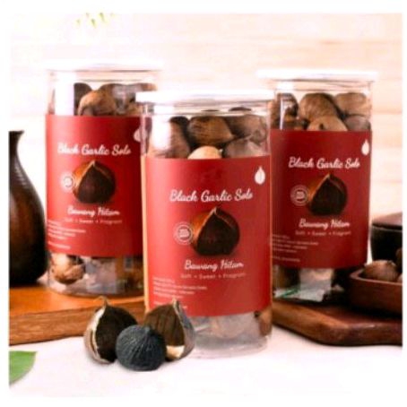 

Black Garlic Solo 500gr Bawang Hitam Tunggal HSD Original
