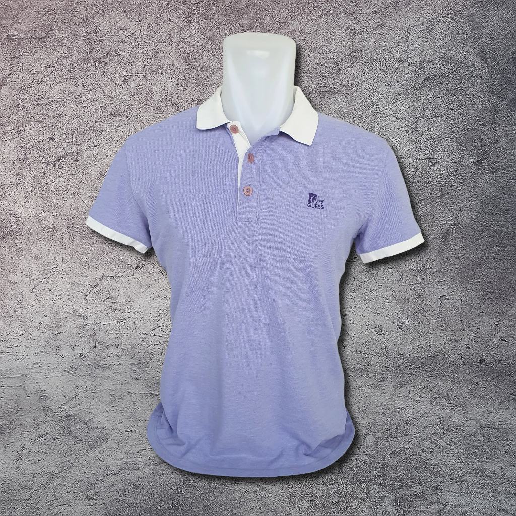 Baju Kaos Polo G By GUESS - Size S / Lebar Dada 49 cm - Original - Second