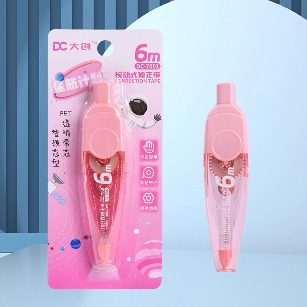 

Correction Tape 6mm Tipe x kertas