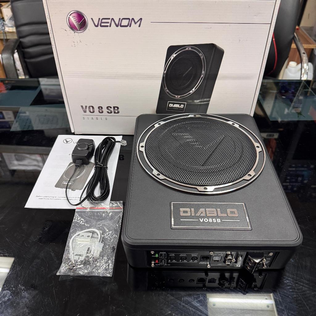 Subwoofer Kolong Aktif Venom Diablo VO 8 SB / Sub Kolong Venom 8 Inch