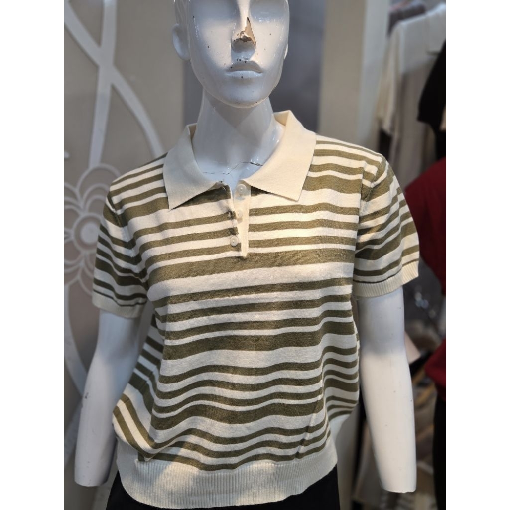 blus berkrah rajut import premium