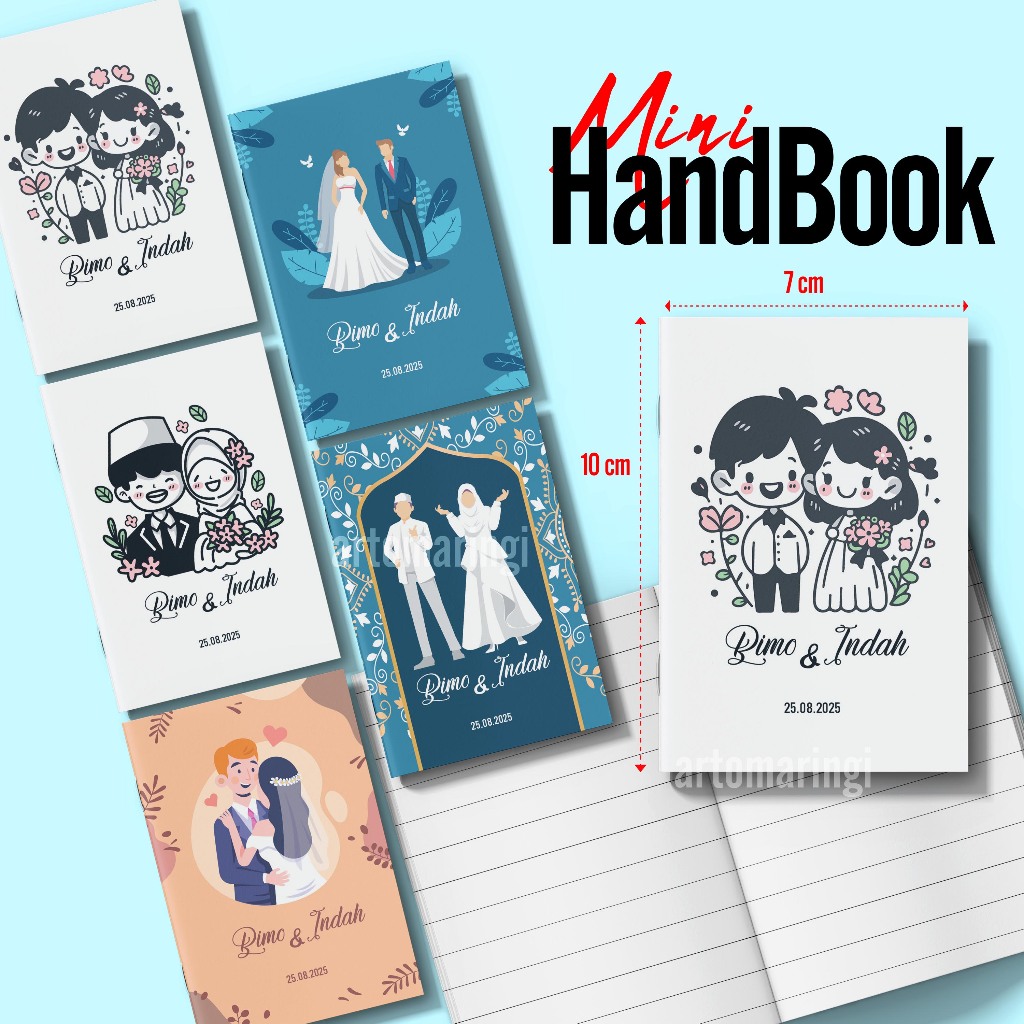

artomaringi buku mini notebook lucu souvenir Kode BM0002 Beli 6 FREE 1 Pulpen Gel
