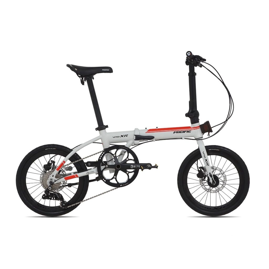 Sepeda Lipat 16 Inch Pacific Vito XR 1x11 speed Alloy Murah promo sepeda lipat