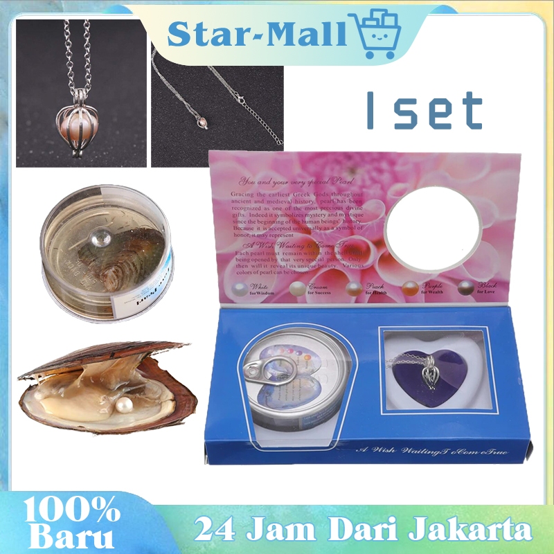 Kalung Wanita Kalung Mutiara Dalam Kerang Kalung Mutiara Kerang Asli