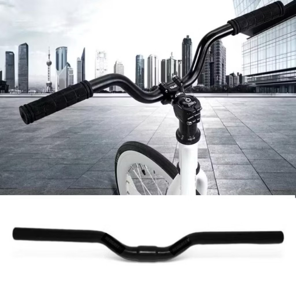 STANG HANDLEBAR SEPEDA FIXIE/MTB/FEDERAL/LIPAT 25.4MM STANDART BAHAN STEEL