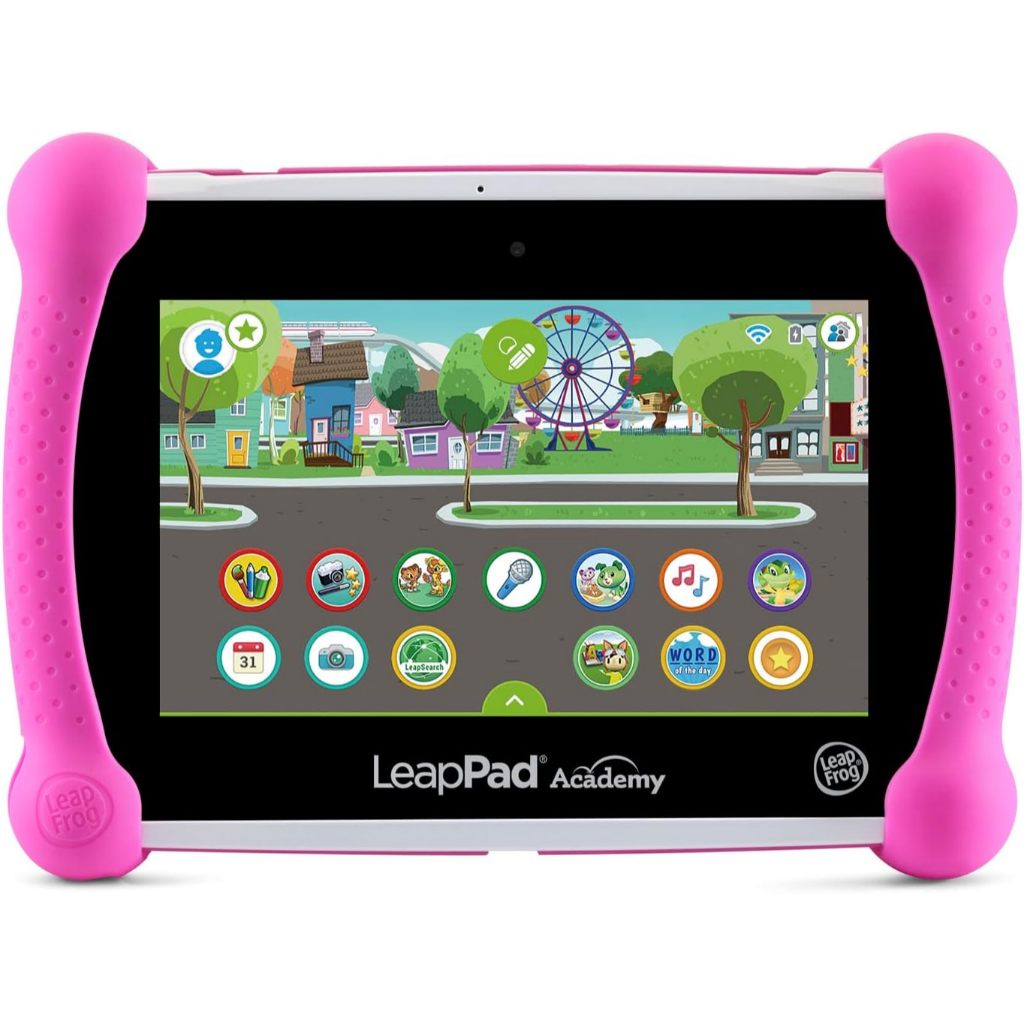LeapFrog LeapPad Academy Kids’ Learning Tablet, Pink