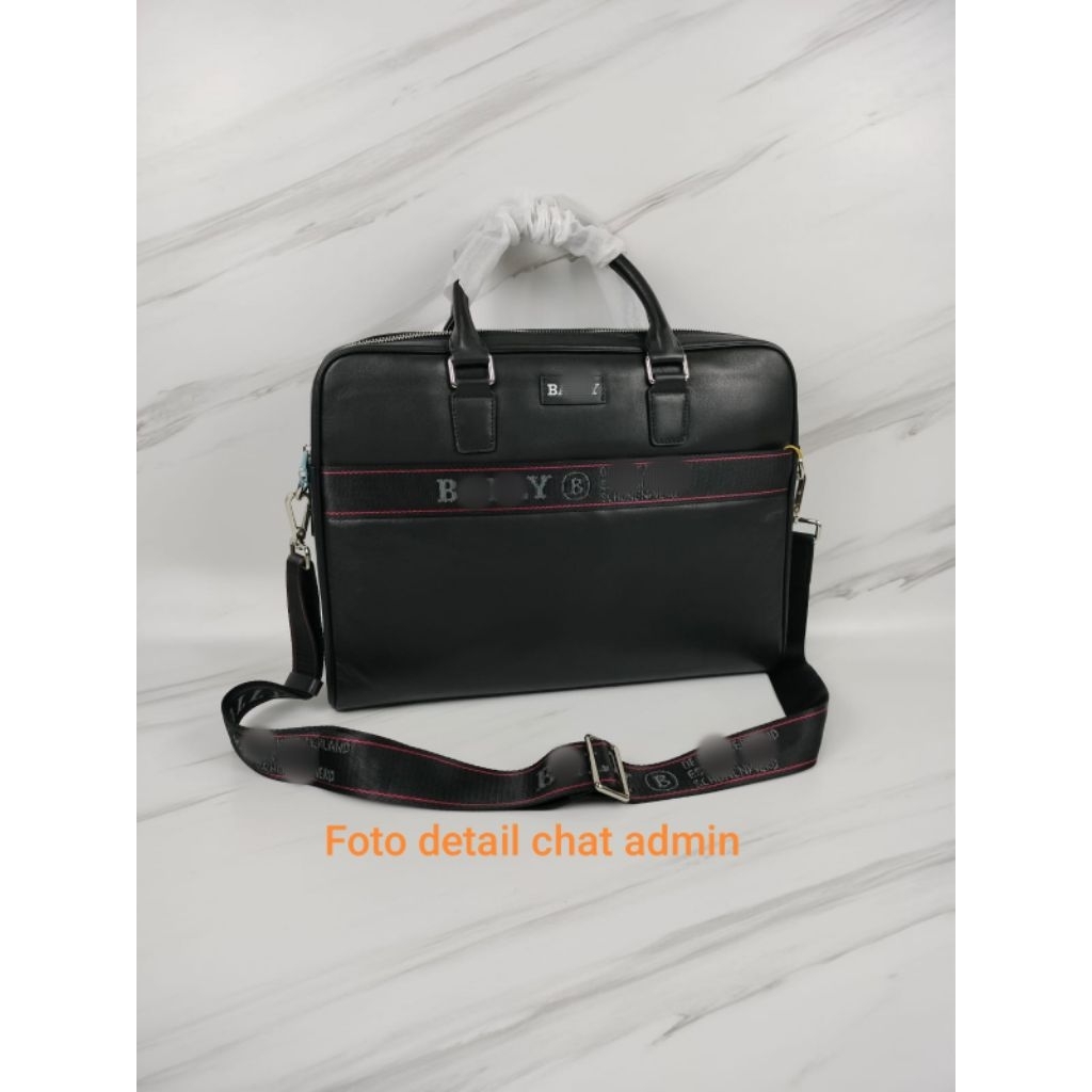 TAS LAPTOP PRIA KULIT 1187 TAS SELEMPANG LAPTOP KULIT ASLI BRANDED IMPORT VIP