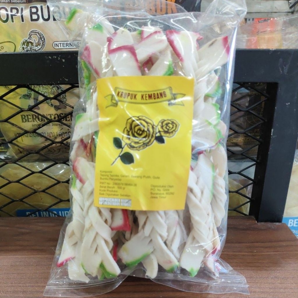 

kerupuk ikan kembang