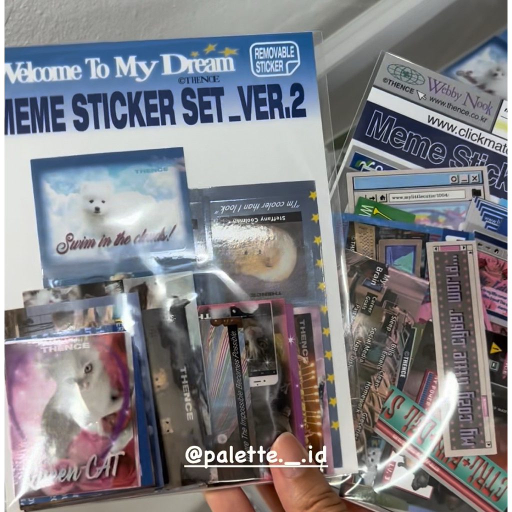 THENCE MEME STICKER SET