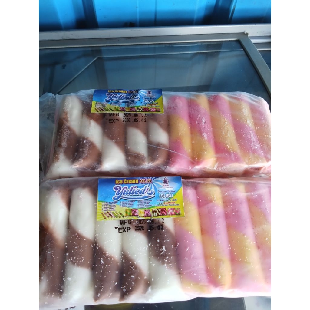 Ice Cream Ulir/Es Krim Ulir isi 20pcs