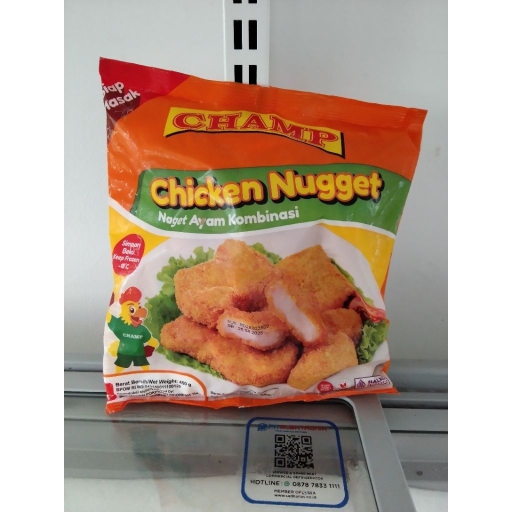 

Champ nugget ori 450g