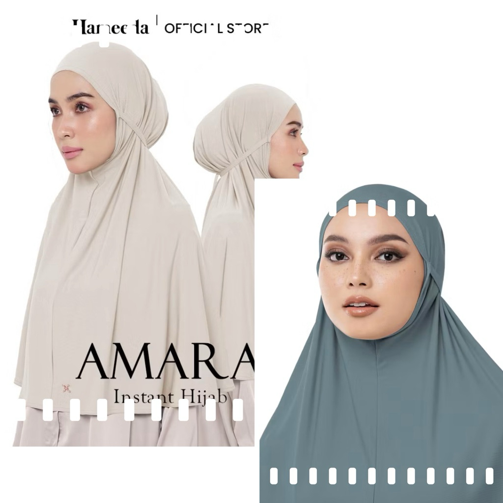 Hameeda - Amara Instan Hijab - Bergo jersey