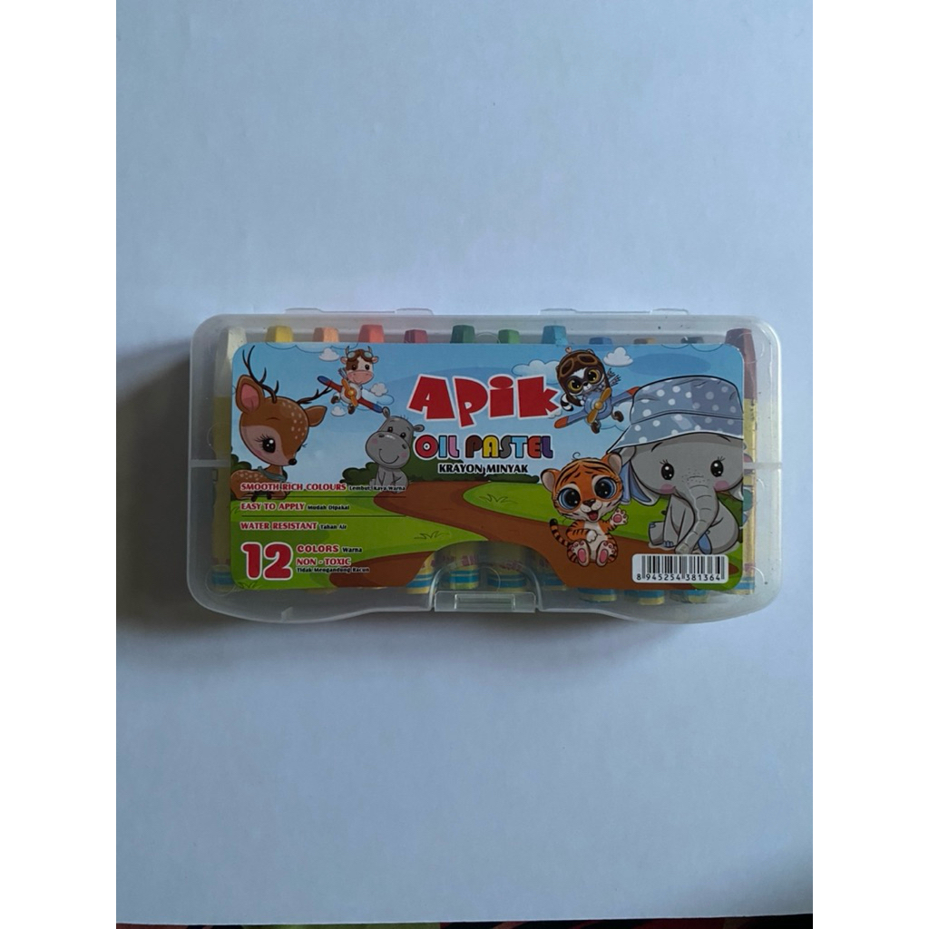 Crayon apik 12 warna