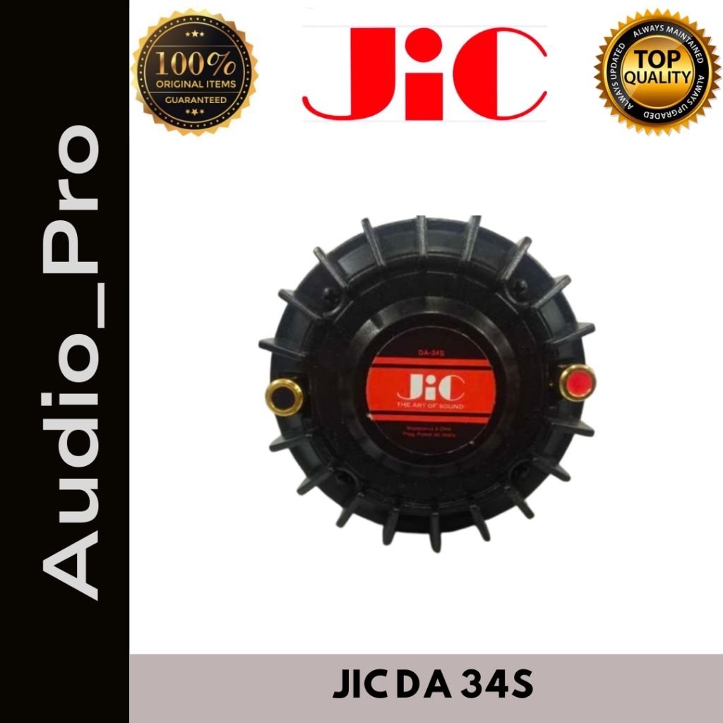 Driver Tweeter JIC DA 34s | DA34S 8 Ohm Original