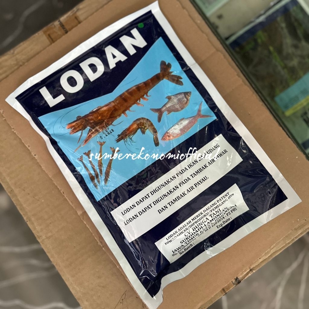 LODAN 500gr | Suplemen Budidaya Ikan & Udang
