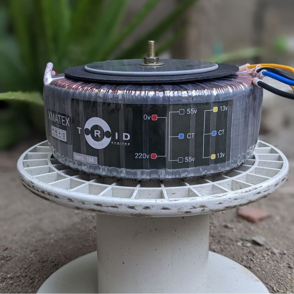 Trafo Donat 10A CT 55V TOROID