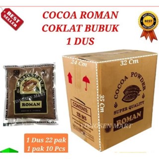 

ROMAN COKLAT BUBUK DUS 22 PACK (220 sachet) / COKLAT BUBUK ROMAN KEMASAN DUS