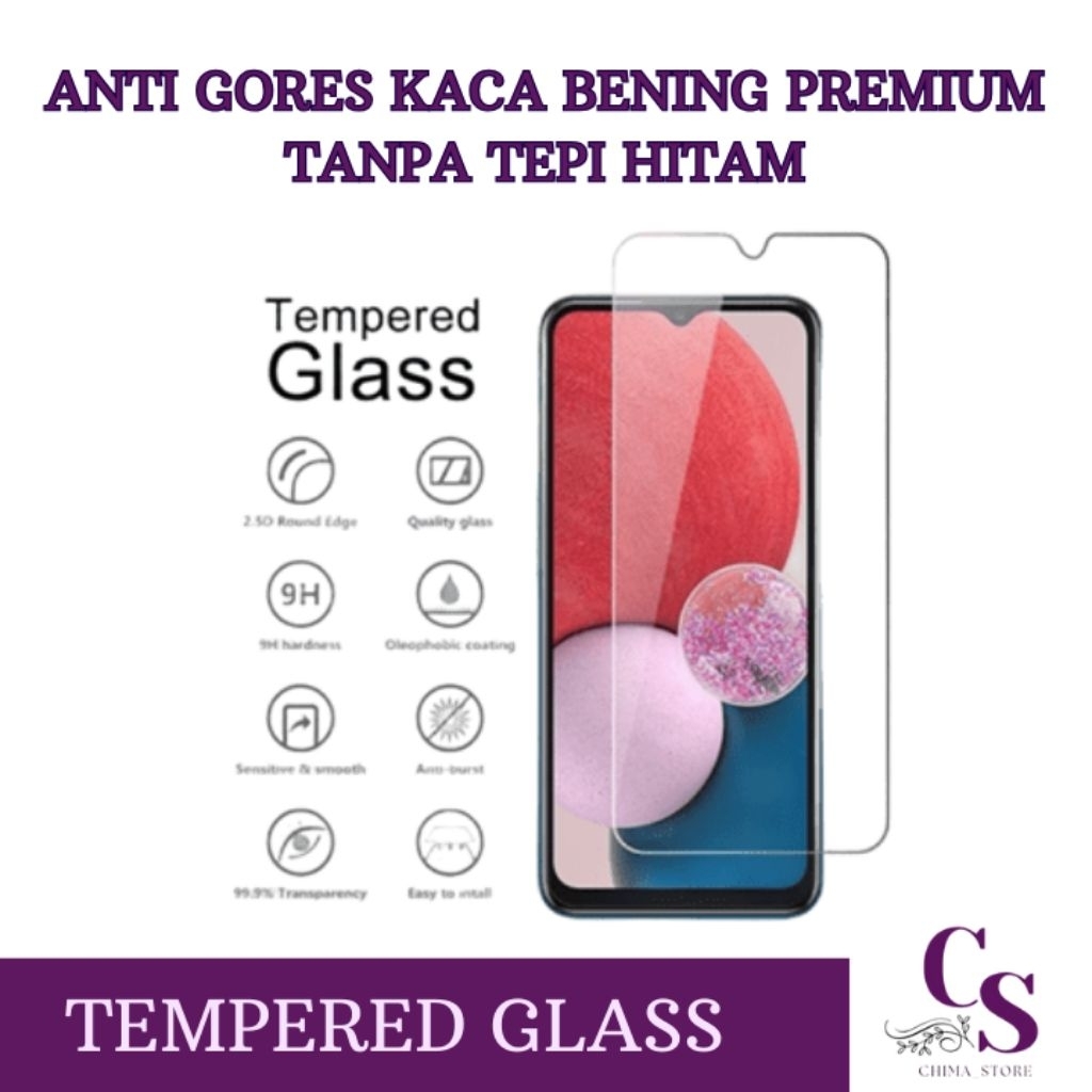 TG Antigores Kaca Bening Premium Tanpa Tepi Hitam VIVO Y22S Y33 Y33S Y27 Y27S Y17S Y28 Y30 Y30i Y50 