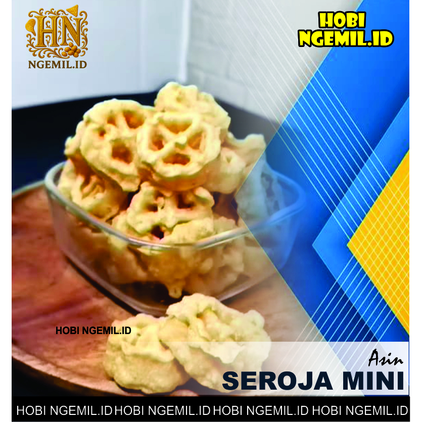

Kue Seroja asin / kembang goyang 100 - 250 gr HOBI NGEMIL.ID oleh oleh bandung