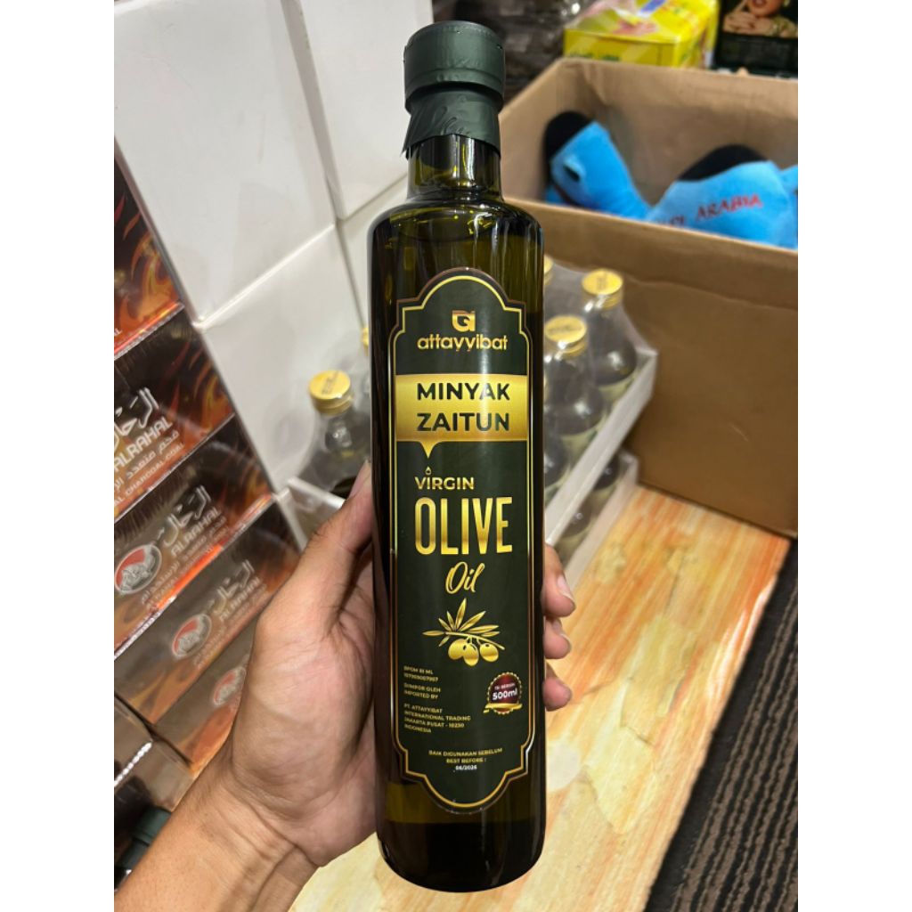 

Minyak zaitun extra virgin olive oil isi 500ml
