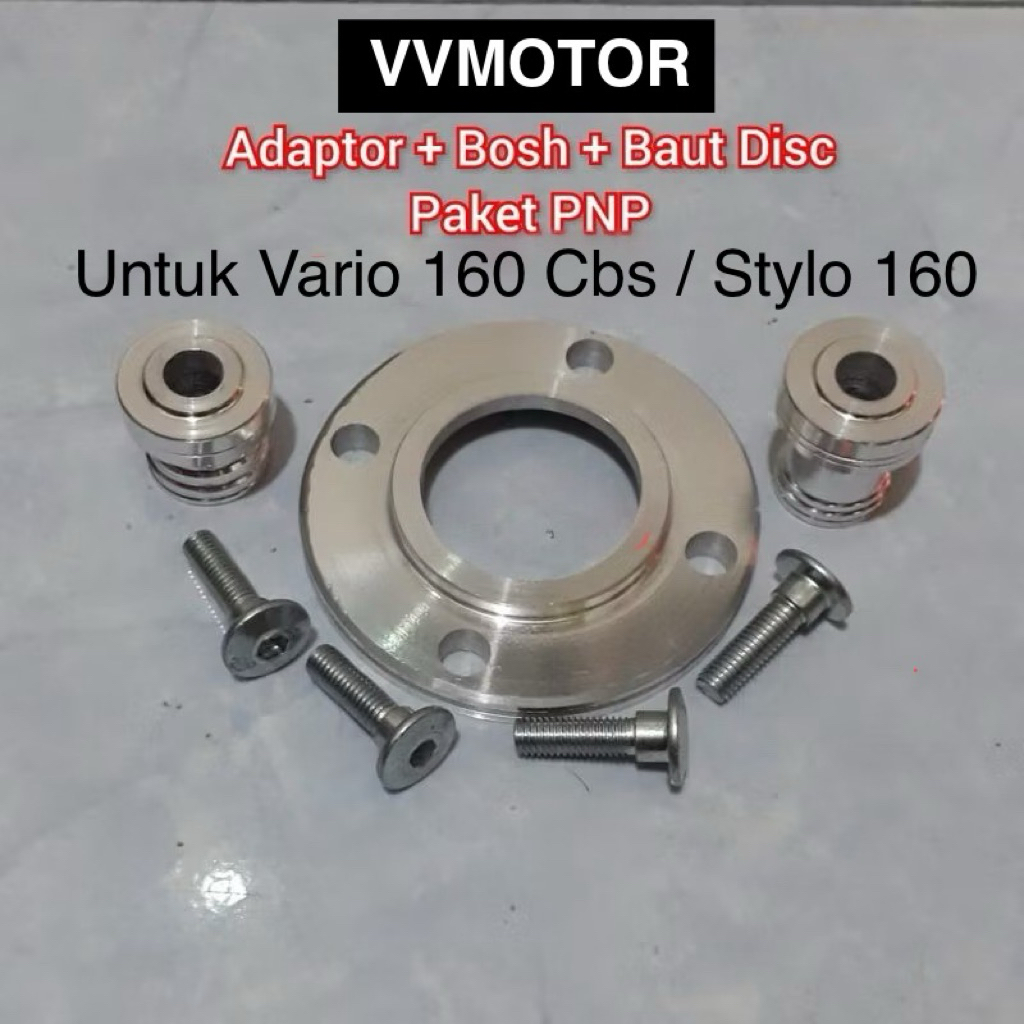 ADAPTOR CAKRAM DEPAN VARIO 160 CBS / STYLO 160