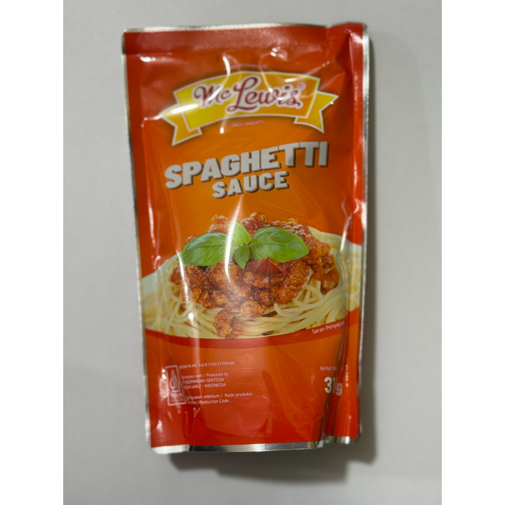

mc luis spageti berbagai ukuran