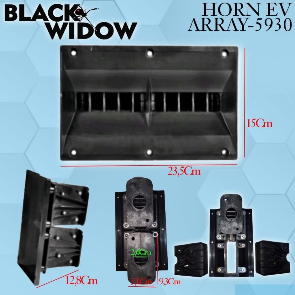 HORN TWEETER HARMONIKA / CORONG LINE ARRAY EV IMPORT