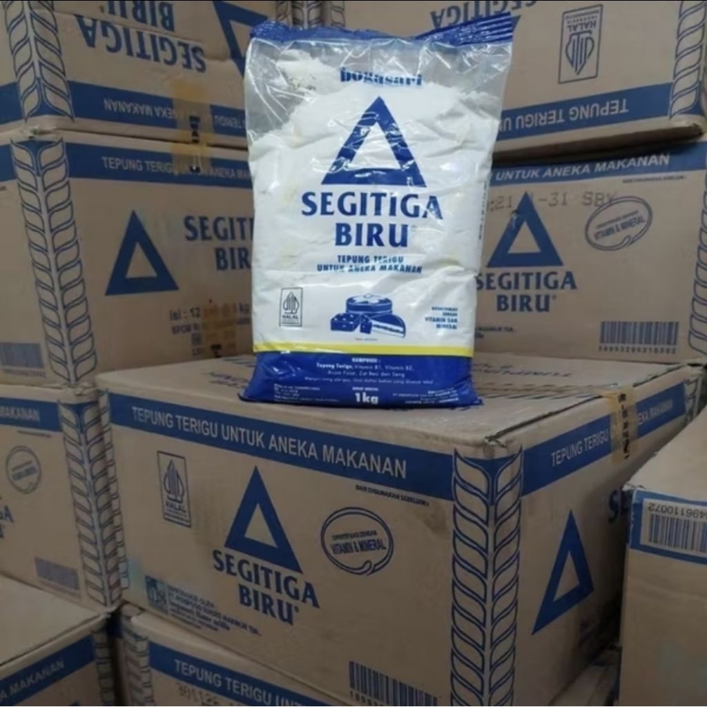 

1DUS TEPUNG SEGITIGA 1KG ISI 12PCS