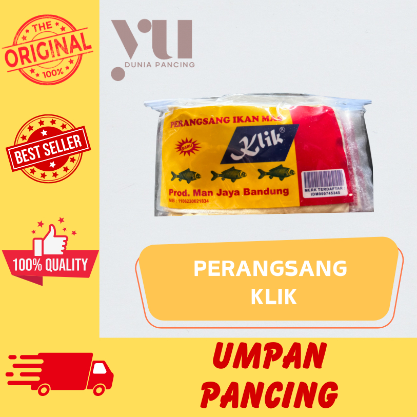 PERANGSANG KLIK IKAN MAS BUBUK - UMPAN PANCING